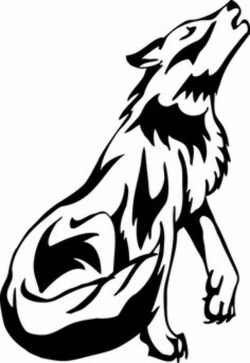Wolf Clipart Black And White | Clipart Panda - Free Clipart Images