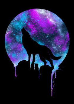 Galaxy Clipart wolf 2 - 280 X 392 Free Clip Art stock illustration ...