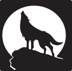 1601 views | Stencils, embroidery patterns, art | Wolf silhouette ...