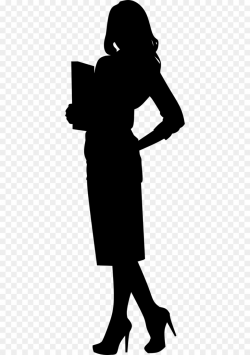 Business Woman clipart - Black, Woman, Silhouette ...