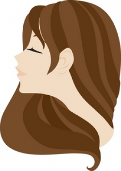 Brown Haired Woman Clipart - Clip Art Library