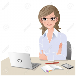 women-clipart-office-worker-2 | Tiverton Wastewater District