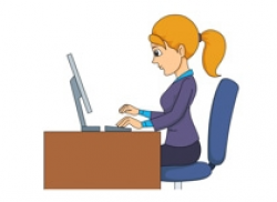 Working Women In Office Clipart - Clip Art Library