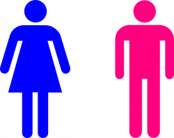 Pink People Blue Woman PNG, SVG Clip art for Web - Download ...