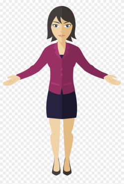 Flat Shaded Business Woman 4 Icons Png - Businesswoman ...