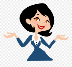 Working - Happy Woman Clipart Png Transparent Png (#14935 ...