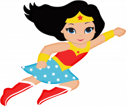 Wonder Woman Baby Clipart