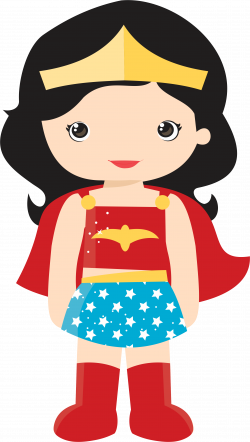 Baby Wonder Woman Clipart