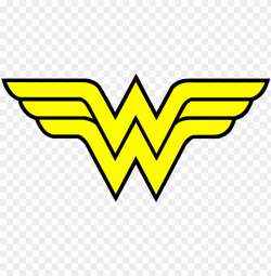 superman symbol outline - wonder woman logo clipart PNG ...