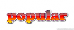 popular Logo | Free Logo Design Tool from Flaming Text