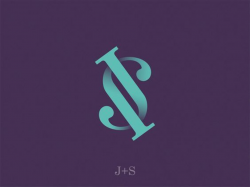 Monogam JS | Lettering, Logo word, Js logo