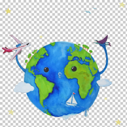 Earth Euclidean Adobe Illustrator, Earth Day Watercolor ...
