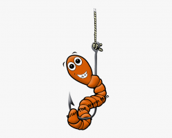 Collection Of Worm Transparent Background High - Fishing ...