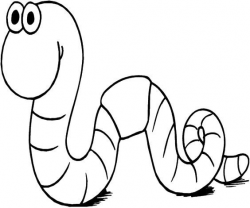 worm clip art black and white - Google Search | Insect ...