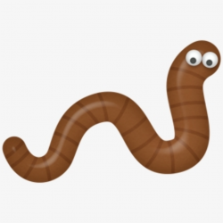 Worms Clipart Earthworm - Worms Clipart Black And White ...