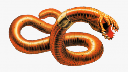Boo Gleech The Giantworm Earthworms - Scary Worm Transparent ...