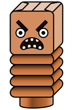 Scary worm | Public domain vectors