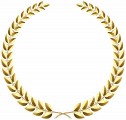 Golden Wreath Transparent PNG Clip Art Image | Gallery ...