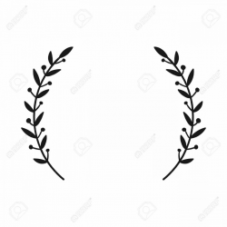 Half Wreath Vector | HandandBeak