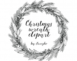 Image result for hand drawn christmas wreath clipart ...