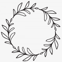Leaf Wreath Clipart Png
