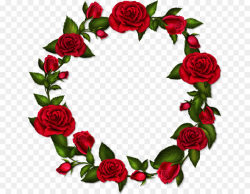 Christmas Decoration Cartoon clipart - Rose, Flower, Wreath ...