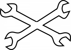 17 crossed wrenches clip art. | Clipart Panda - Free Clipart ...