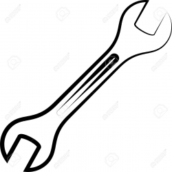 Wrench Drawing | Free download best Wrench Drawing on ...