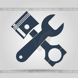 Spanner Clipart piston 11 - 300 X 300 Free Clip Art stock ...