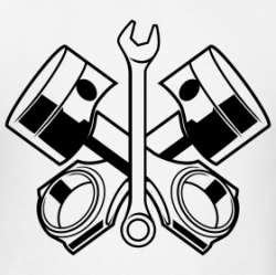 wrench and pistons | Sharpie art, Engine tattoo, Piston tattoo