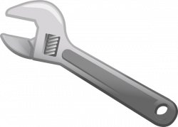 Spanners Adjustable spanner Socket wrench Clip art ...
