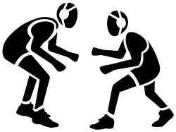 Free Wrestling Clipart | Free download best Free Wrestling ...