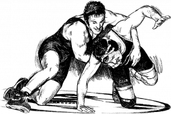 Color clipart wrestling, Color wrestling Transparent FREE ...