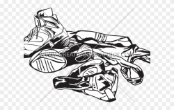 Wrestler Clipart Wrestling Equipment - Wrestling Headgear ...