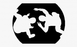 Wrestler Clipart Logo - Ncaa Wrestling , Transparent Cartoon ...