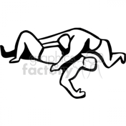 wrestling clipart - Royalty-Free Images | Graphics Factory