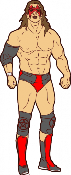 Free Clipart: Muscular Professional Wrestler | jpneok