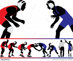Download for free 10 PNG Wrestling clipart stance top images ...