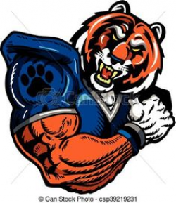 Wrestler Clipart tiger 11 - 236 X 273 Free Clip Art stock ...