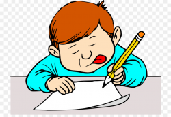 Writing Cartoon clipart - Writing, Boy, Child, transparent ...