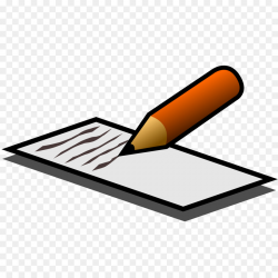 Writing Cartoon clipart - Writing, transparent clip art