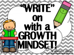 English Language Arts Growth Mindset Posters and Writing ...