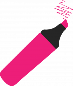 Marker Writing Clipart