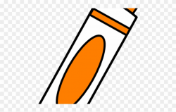 Marker Clipart Orange - Writing Marker Clipart - Png ...