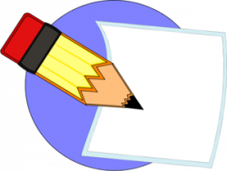 Paper with writing clipart free images - ClipartAndScrap