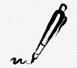 Vector Illustration Of Fountain Pen Writing Instrument ...