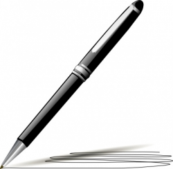 Pen Writing Clipart | Clipart Panda - Free Clipart Images
