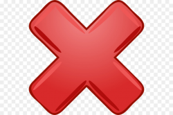 Red X Background