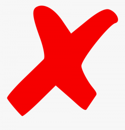 Big Red X Png , Free Transparent Clipart - ClipartKey