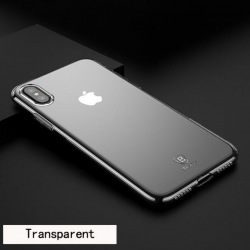 Phone Case - Ultra Slim Transparent Soft Back Cover For iPhone X
